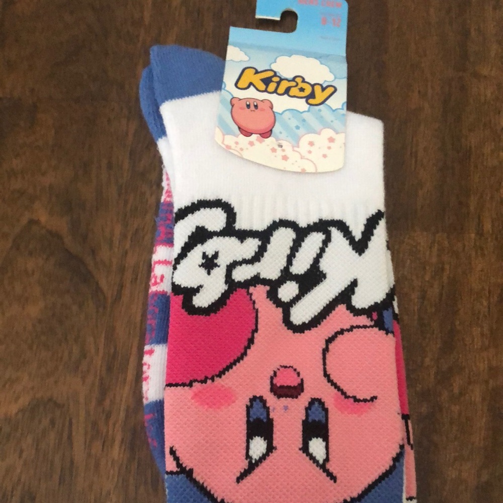 Nintendo Kirby Crew Socks
